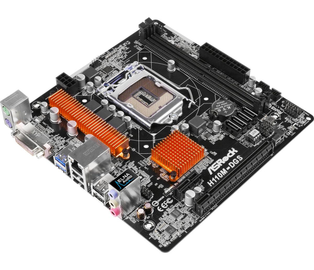 ASRock H110M-DGS (PCI-E DDR4) - 281089 - zdjęcie 2